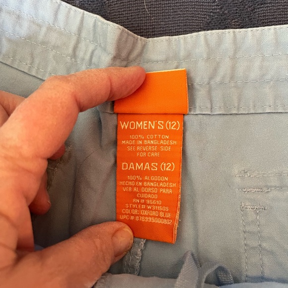 Weatherproof Garment Company Light Nlue shorts 12 - Picture 6 of 7